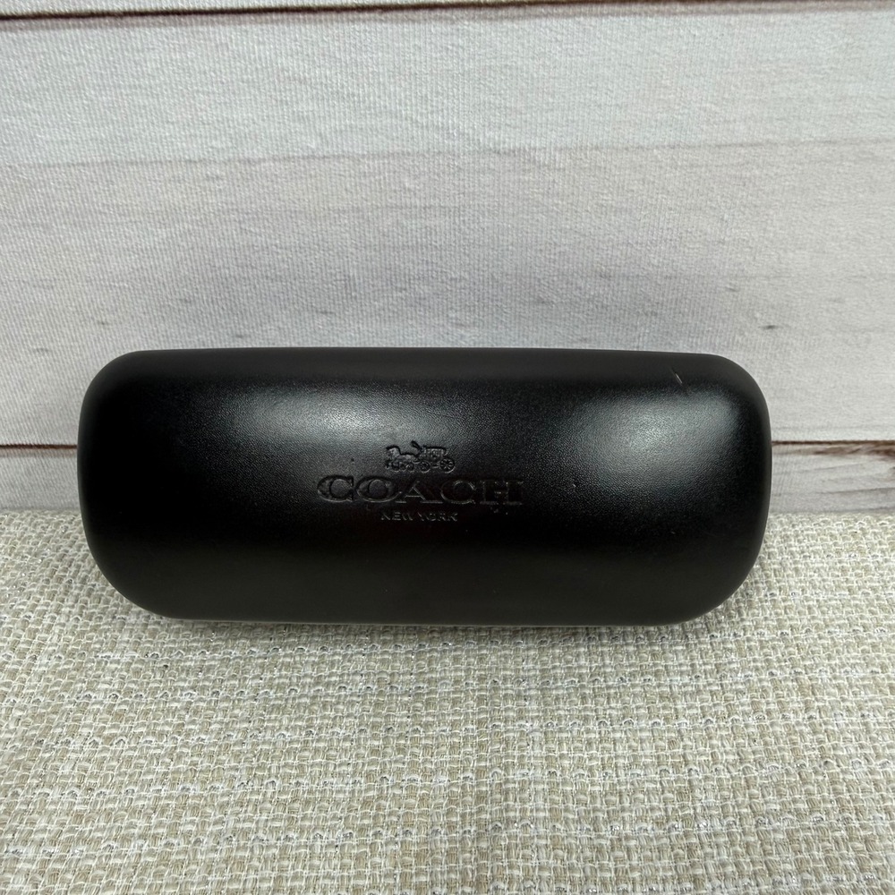 Coach‎ New York Eyeglasses Sunglasses Protective Hard Clamshell Case Black